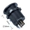 FOUR Connect 4-600155 Volt/amperemätare 12/24V