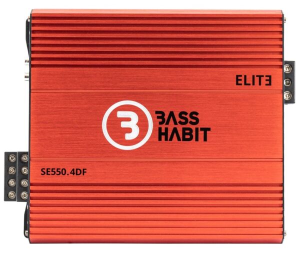 Bass Habit SPL ELITE 550.4DF fyrkanaligt slutsteg 2