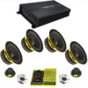 SPL-paket - 4x6,5" - Ground Zero GZ SQL Bundle